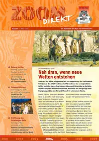 Zoom direkt. Ein Newsletter des Ruhr Zoo Gelsenkirchen. Ausgabe 2, März 2004. 
