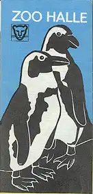 Faltplan/Kurzführer (Pinguine), engl. 