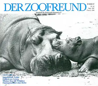 Der Zoofreund - Zeitschrift d. Zoofreunde Hannover; Nr. 65. 