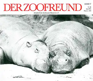 Der Zoofreund - Zeitschrift d. Zoofreunde Hannover; Nr. 88. 