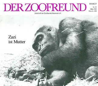 Der Zoofreund - Zeitschrift d. Zoofreunde Hannover; Nr. 95. 