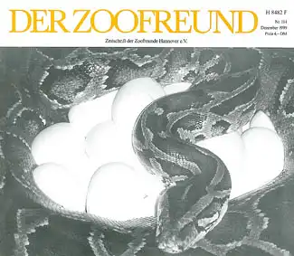 Der Zoofreund - Zeitschrift d. Zoofreunde Hannover; Nr. 114. 