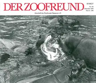 Der Zoofreund - Zeitschrift d. Zoofreunde Hannover; Nr. 118. 