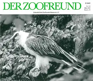 Der Zoofreund - Zeitschrift d. Zoofreunde Hannover; Nr. 123. 