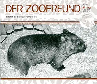 Der Zoofreund - Zeitschrift d. Zoofreunde Hannover; Nr. 151. 