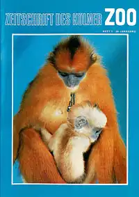 Die Zeitschrift des Kölner Zoos, H. 1, 20. JG. 