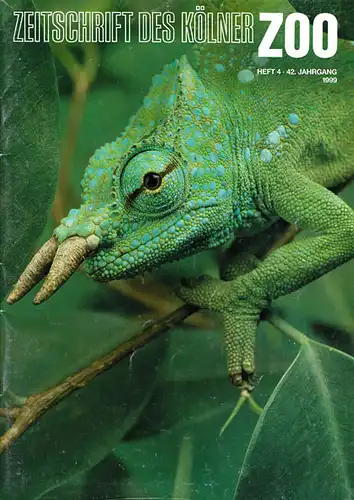 Die Zeitschrift des Kölner Zoos, H. 4, 42. JG. 