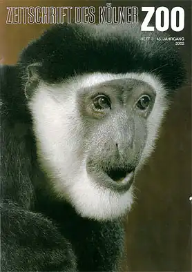 Die Zeitschrift des Kölner Zoos, H. 3, 45. JG. 