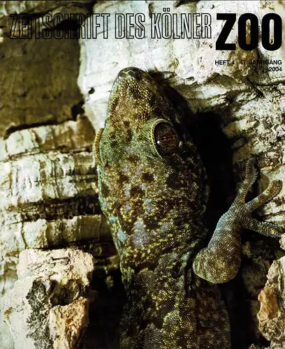 Die Zeitschrift des Kölner Zoos, H. 4, 47. JG. 
