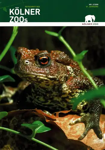 Die Zeitschrift des Kölner Zoos, H. 2, 51. JG. 
