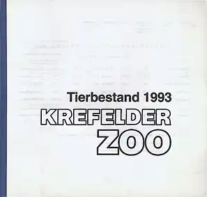 Tierbestand 1993. 