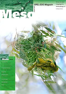Meso (Das Opel-Zoo Magazin 2/2003). 