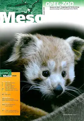 Meso (Das Opel-Zoo Magazin 1/2008). 