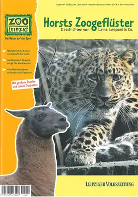 Horsts Zoogeflüster. Geschichten von Lama, Leopard & Co. Sonderheft 2014. 