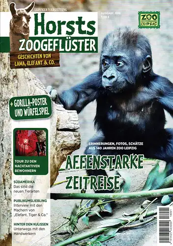 Horsts Zoogeflüster. Geschichten von Lama, Leopard & Co. Sonderheft 2019. 