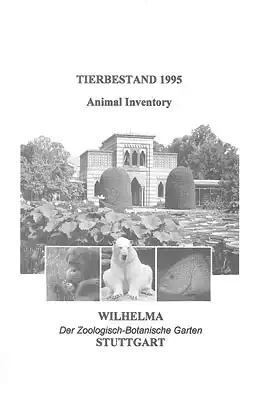 Tierbestand 1995. 