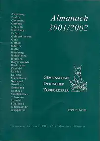 Gemeinschaft Deutscher Zoof?rderer. Almanach 2001/2002. 