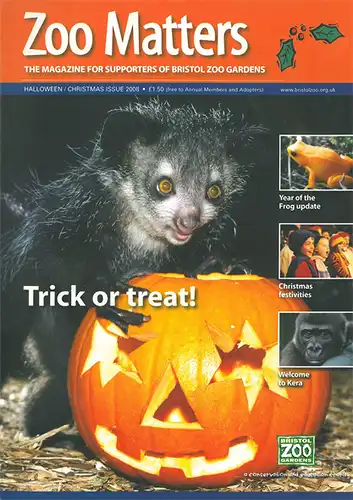 Zoo Matters - Sonderausgabe, Halloween / Christmas Issue 2008. 