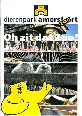 Zooführer (Oh zit dat Zoo!) ohne Plattegrond. 