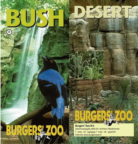 Kurzinformation (Bush/Desert). 