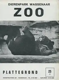 Plattegrond (Bär) Faltplan. 