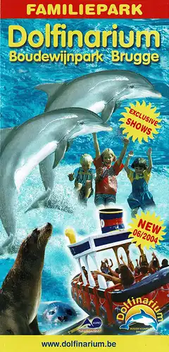 Dolfinarium, Faltblatt. 