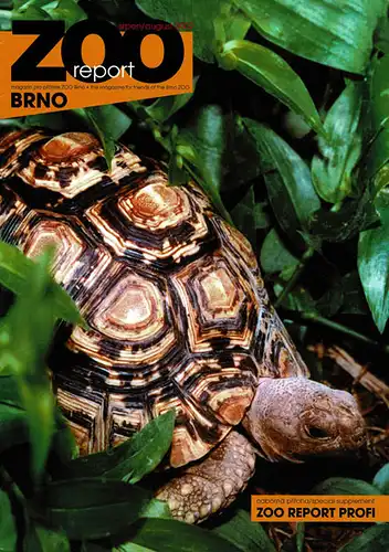ZOO Report, the magazine for friends of the Brno Zoo + Zoo Report Profi, August 2002. 