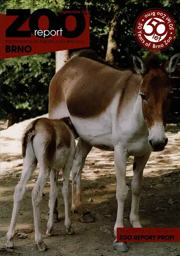 ZOO Report, the magazine for friends of the Brno Zoo + Zoo Report Profi, September 2003. 