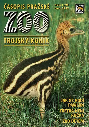 Casopis Prazské ZOO Trojský Konik, 1/1999. 