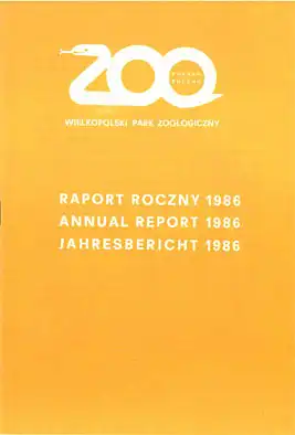 Jahresbericht 1986. 