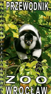 Zooführer (schwarz-weißer Vari). 