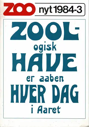 Zoo nyt 1984-3. 