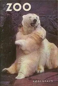 Zooführer (Eisbären), mit Faltplan. 