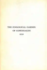 The Zoological Garden of Copenhagen, Kurzzusammenfassung Jahresbericht anl„sslich IUDZG-Tagung zum 100j„hrigen Jubil„um. 