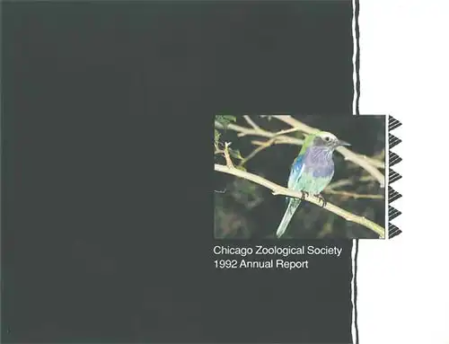 Chicago Zoological Society, Annual Report 1992. 