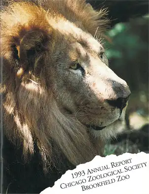 Chicago Zoological Society, Annual Report 1993. 