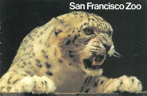 Souvenir Guide Book (Schneeleopard). 