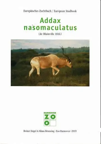 Europäisches Zuchtbuch für die Mendesantilope (Addax nasomaculatus). 