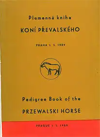 Pedigree Book of the Przewalski Horses 1989. 