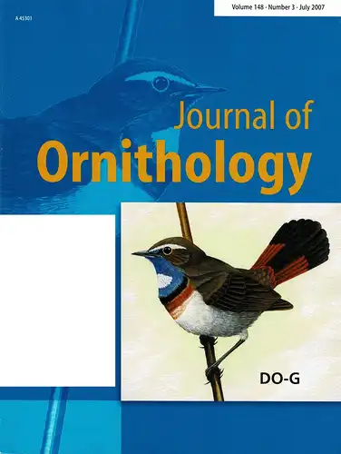 Journal of Ornithology. Volume 148, Number 3, July 2007. 