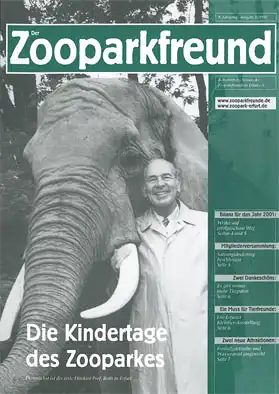 Der Zooparkfreund 8. Jahrgang / Ausgabe 2/2002. 