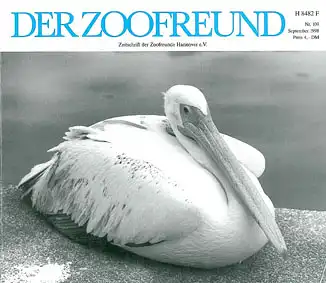 Der Zoofreund - Zeitschrift d. Zoofreunde Hannover; Nr. 109. 