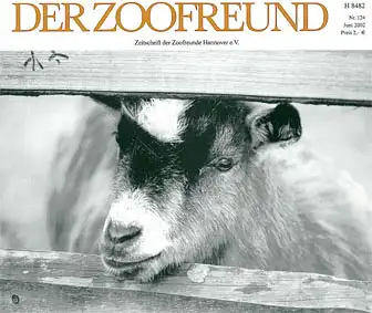 Der Zoofreund - Zeitschrift d. Zoofreunde Hannover; Nr. 124. 
