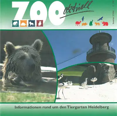 Zoo Heidelberg aktuell, 2/2006 (Verein der Tiergartenfreunde Heidelberg e.V.). 