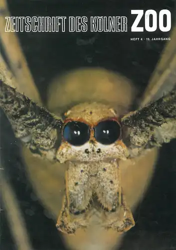 Die Zeitschrift des Kölner Zoos, H. 4, 19. JG. 