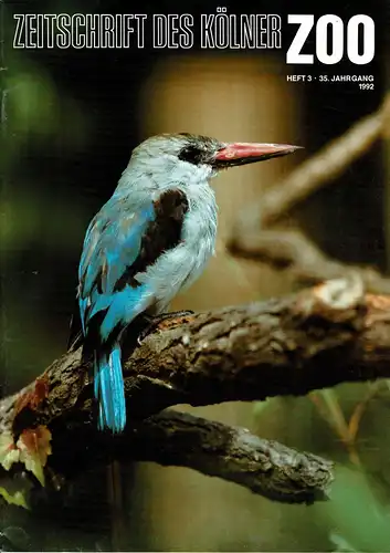 Die Zeitschrift des Kölner Zoos, H. 3, 35. JG. 