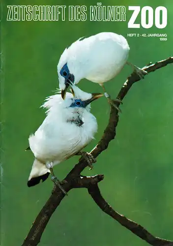 Die Zeitschrift des Kölner Zoos, H. 2, 42. JG. 