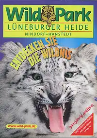 Zooführer "Entdecken Sie die Wildnis". 