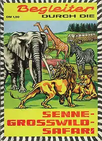 Senne-Großwild-Safari, Stukenbrock, Begleiter durch die  (Zeichnung Tiere). 