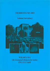 Tierbestand 2003. 